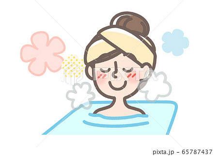 お風呂　女性　入浴 65787437