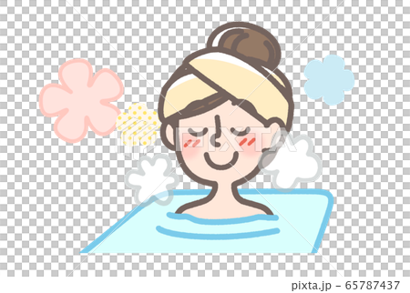 Bath women bathing 65787437