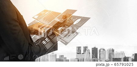Data Analysis for Business and Finance Concept 65791025
