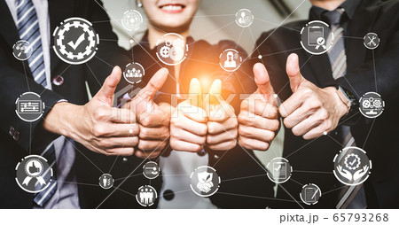QA Quality Assurance and Quality Control Concept. 65793268