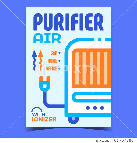 Air Purifier Creative Promotional Banner Vector 65797586