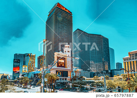 Las Vegas, Nevada, Main street of Las Vegas- is 65797887