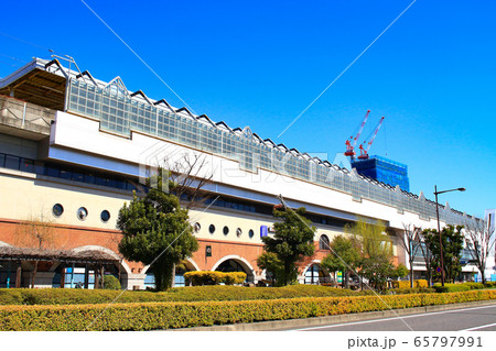 岐阜市　岐阜駅前の風景 65797991