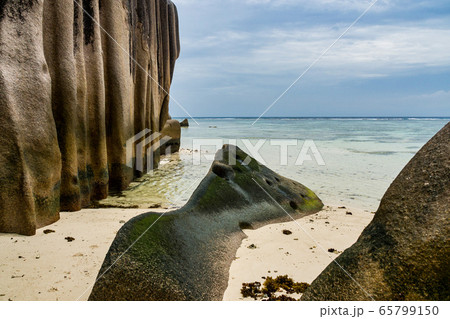 Anse Source d Argent paradise beach, La Digue 65799150