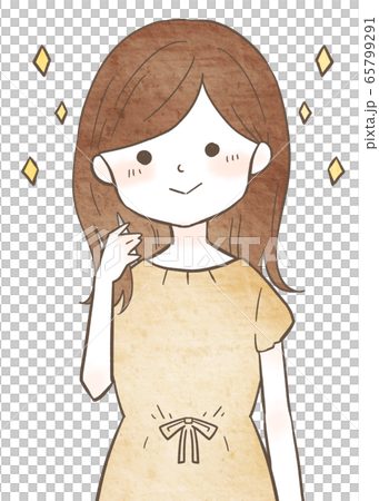 一個頭髮很漂亮的女人 一個頭髮很漂亮的女人 65799291