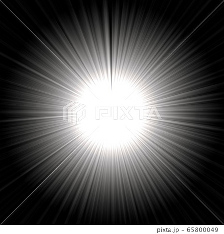 背景：集中線 光 爆発 放射 抽象的 65800049