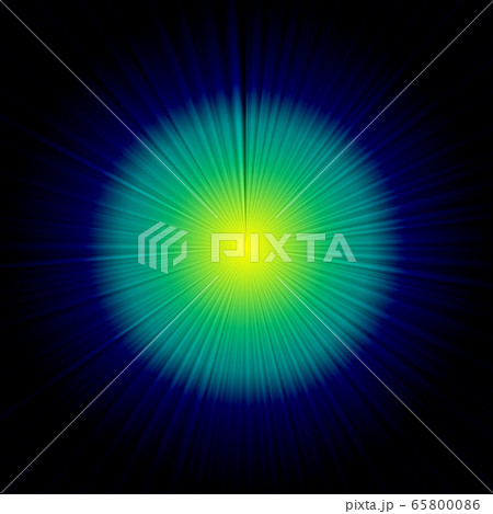 背景：集中線 光 爆発 放射 抽象的 65800086