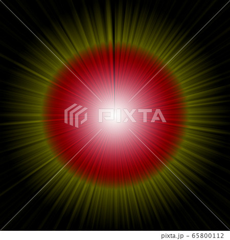 背景：集中線 光 爆発 放射 抽象的 65800112