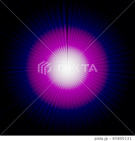 背景：集中線 光 爆発 放射 抽象的 65800131
