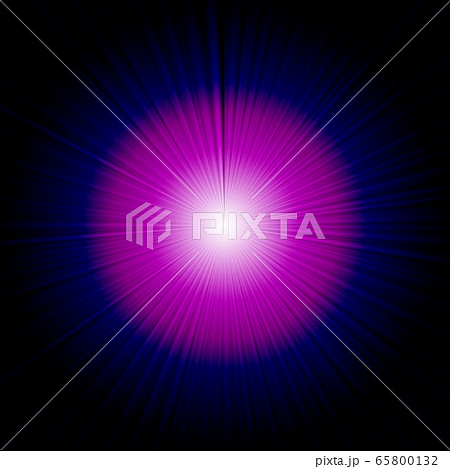 背景：集中線 光 爆発 放射 抽象的 65800132