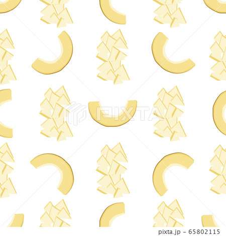 Illustration on theme big colored seamless melon 65802115