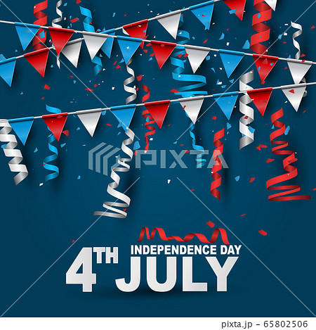 4th of July USA Independence Day background. 65802506