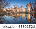Reflection of the Novodevichy Convent in spring Reflection of the Novodevichy Convent in spring 65802528