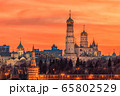 Ivan the Great Bell Tower in the Moscow Kremlin at sunset Ivan the Great Bell Tower in the Moscow Kremlin at sunset 65802529