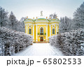 Hermitage in Kuskovo park in Moscow in the winter Hermitage in Kuskovo park in Moscow in the winter 65802533
