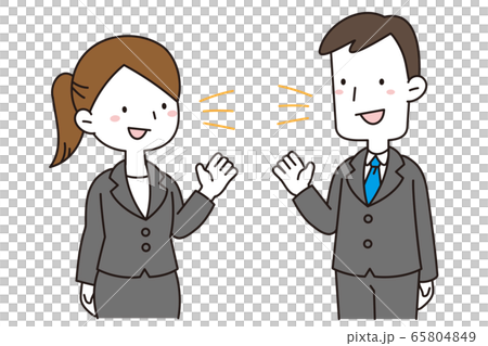 Businessman conversation 65804849