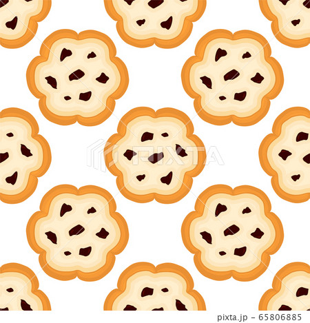 Illustration on theme big set identical biscuit, Illustration on theme big set identical biscuit, 65806885