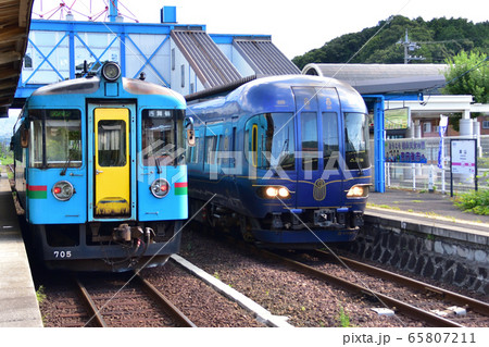 京都丹後鉄道宮豊線の車窓風景 京都丹後鉄道宮豊線の車窓風景 65807211