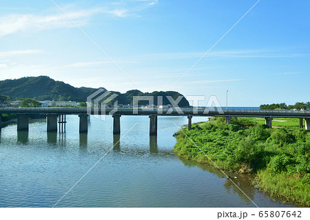 山陰本線の車窓風景 山陰本線の車窓風景 65807642