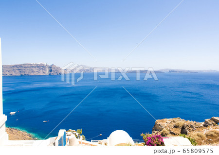 サントリーニ島　ギリシャ 65809575