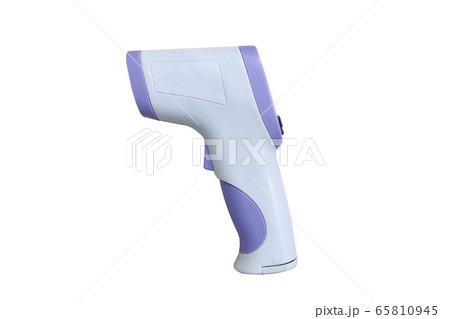 Isolated Thermo Scan on White Background Isolated Thermo Scan on White Background 65810945