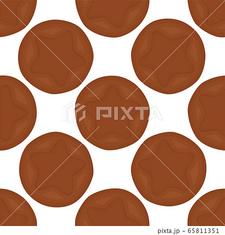 Illustration on theme big set identical biscuit, Illustration on theme big set identical biscuit, 65811351
