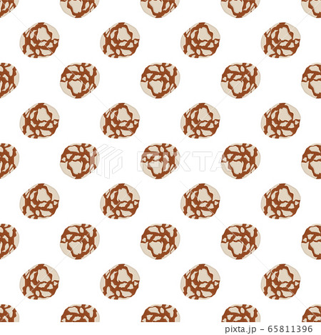 Illustration on theme big set identical biscuit, 65811396