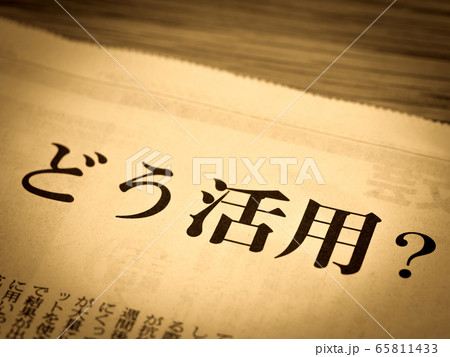 「活用」の見出し 「活用」の見出し 65811433