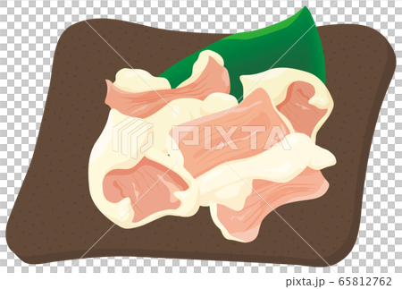 シマチョウ ホルモンのイラスト素材