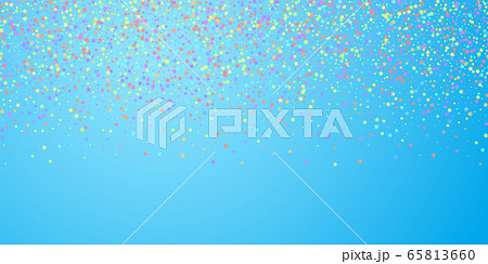Festive confetti. Celebration stars. Colorful star Festive confetti. Celebration stars. Colorful star 65813660