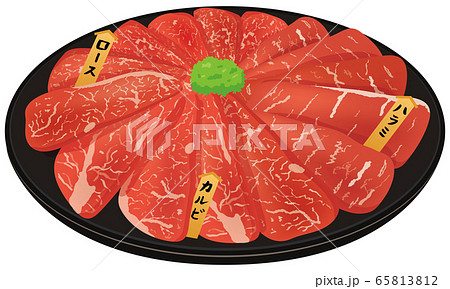 焼肉　盛り合わせ 65813812
