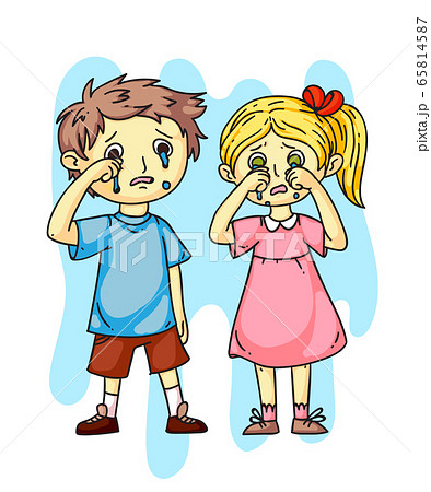 sad crying girl and boy images