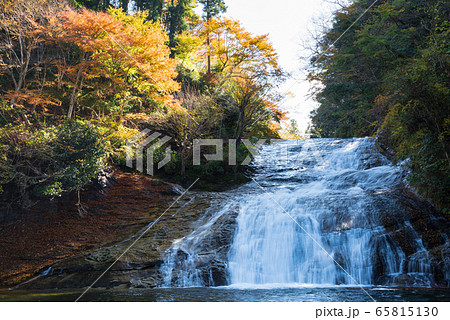 養老渓谷 秋の粟又の滝 （千葉県） 2019年12月撮影 65815130