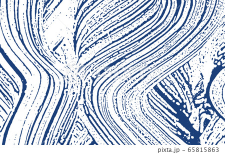 Grunge texture. Distress indigo rough trace. Ecsta 65815863