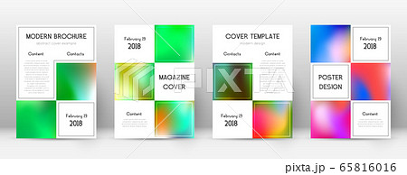 Flyer layout. Business impressive template for Bro 65816016
