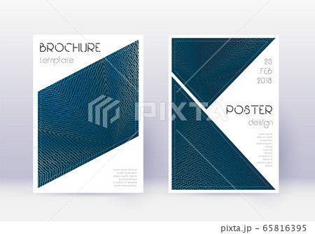 Triangle cover design template set. Red abstract l Triangle cover design template set. Red abstract l 65816395