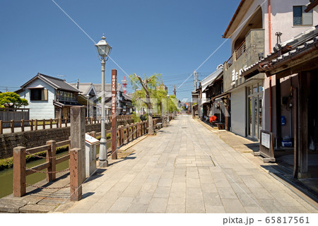 初夏の、千葉県佐原市、町並み 初夏の、千葉県佐原市、町並み 65817561