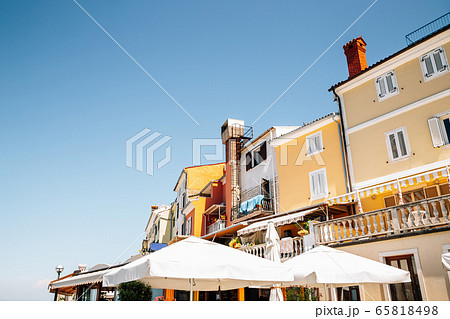 Seaside village Piran old town in Slovenia 65818498
