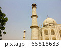 Cross processed vintage retro effect photo of Taj Mahal, Agra, India. 65818633