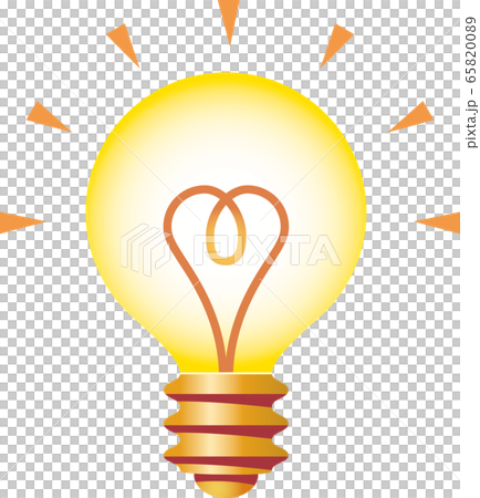 電球の点灯 65820089