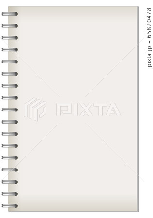 Blank notebook template background Blank notebook template background 65820478