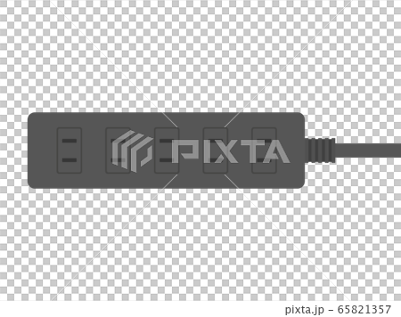 電源タップのイラストのイラスト素材