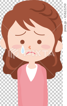 泣いている女性 65822250