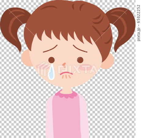 泣いている女の子 65822252