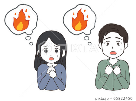 火災に不安になる 火災に不安になる 65822450