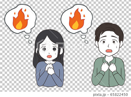 火災に不安になる 火災に不安になる 65822450