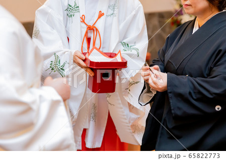結婚式 挙式 和式 紅差し 結婚式 挙式 和式 紅差し 65822773