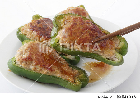 ピーマン肉詰め 65823836