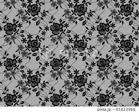 Seamless Lace Pattern Stock Illustration 65823966 Pixta