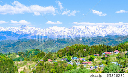 虫倉山登山道：薬師コースからの眺め（５月） 65826282